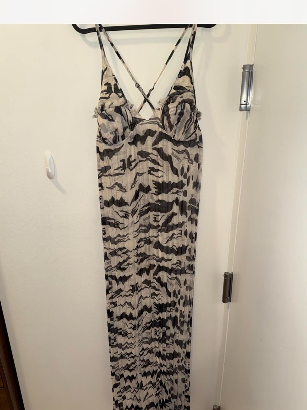AllSaints Nouvel Maxi Dress size US 6 - Picture 3 of 5